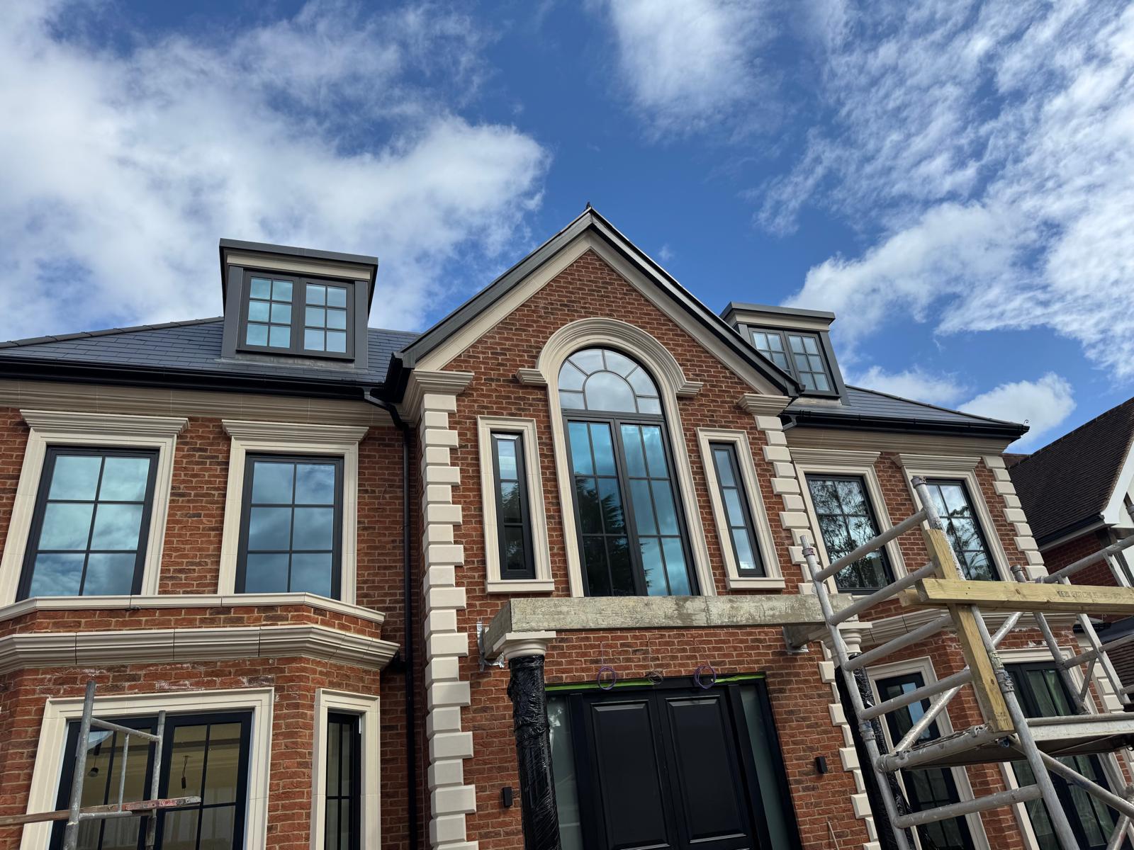 Arched window application supplied by SMT